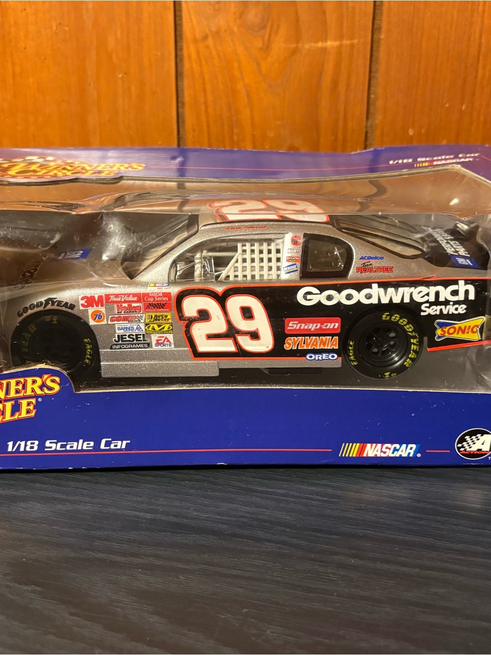 Goodwrench Service #29 Silver NASCAR Die-Cast Collectible Car
